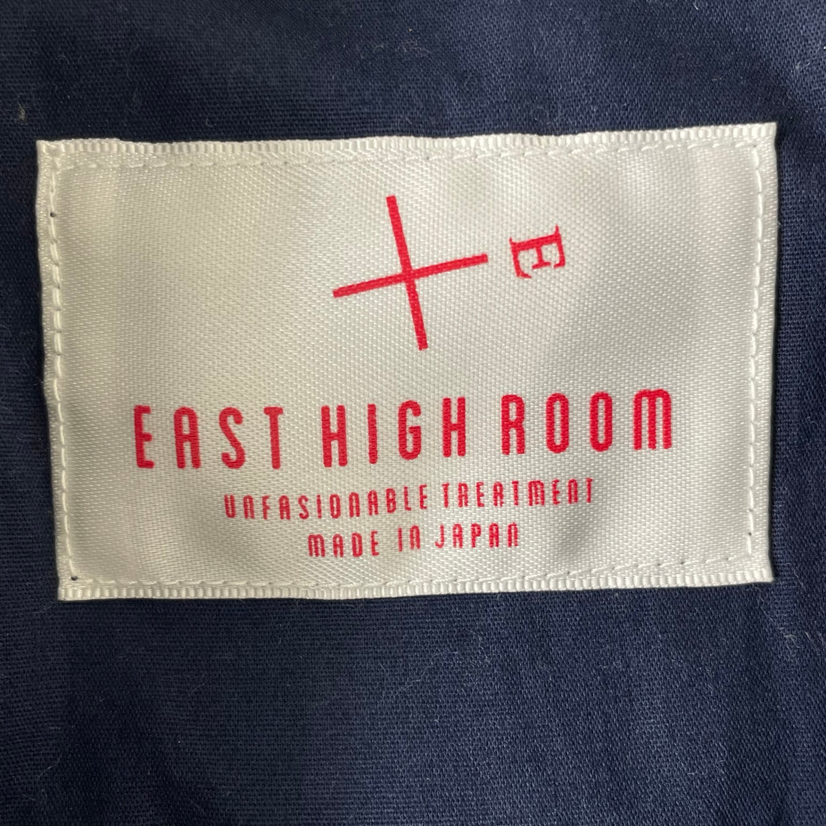 EAST HIGH ROOM / ネルシャツワンピース 参考定価：26,000程度 SIZE：2