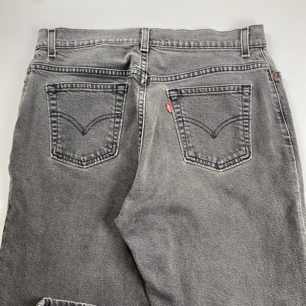 Levi's リーバイス / 先染め  デニムパンツ ブラック グアテマラ製 977 SIZE:W84