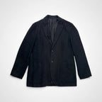 J.PRESS ジェイプレス / スウェードタッチ段返り3Bジャケット  ブラック SIZE：L