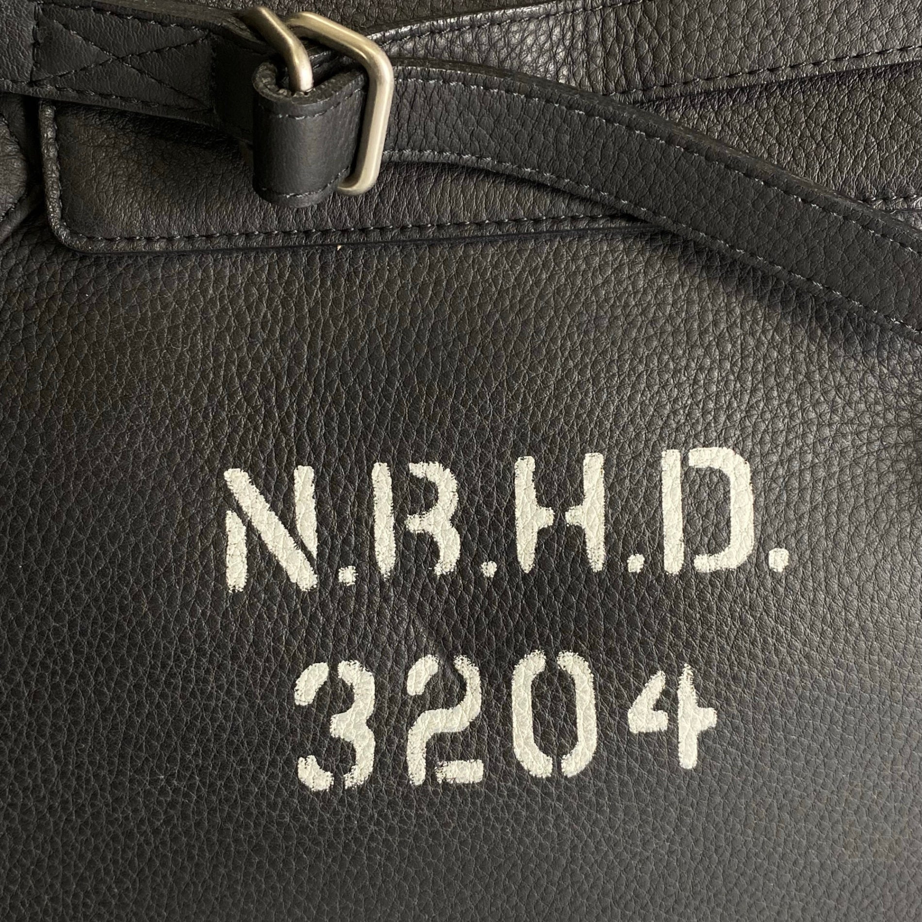 【未使用級】 NEIGHBORHOOD × PORTER / VOYAGER/L-TOTE ボヤージャー レザーバッグ バーキン型