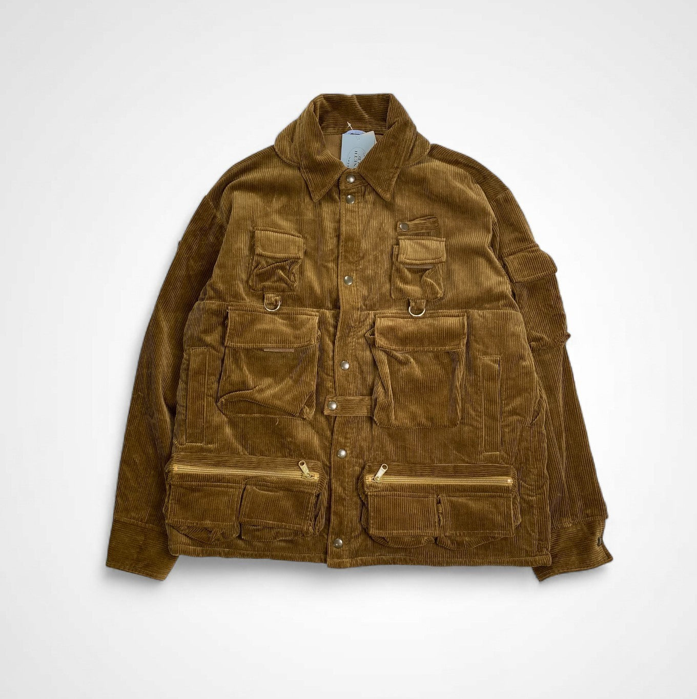 KENNETH FIELD ケネスフィールド / RIVER GUIDE JACKET 8wale corduroy タグ付 参考定価：60,000+tax SIZE:M