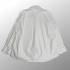 INDIVIDUALIZED SHIRTS インディビジュアライズド シャツ / セミワイド ショートカラー ワイドコットンシャツ USA製 SIZE:L