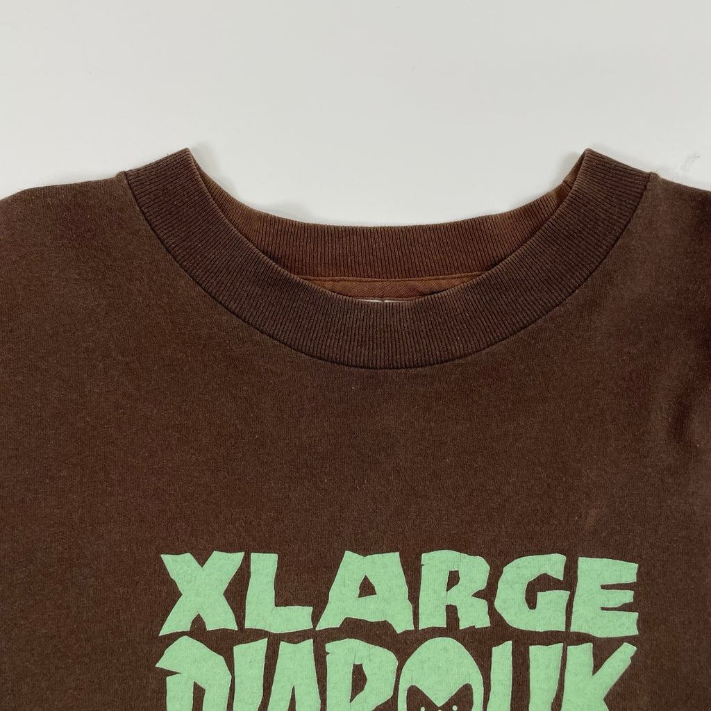 XLARGE × diabolik / 00sコラボTEE Y2K オールド SIZE:M