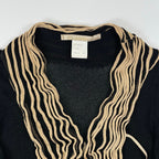 CLASS roberto cavalli / フリンジチュニックニット 参考定価：60,000程度 SIZE:42(M程度)
