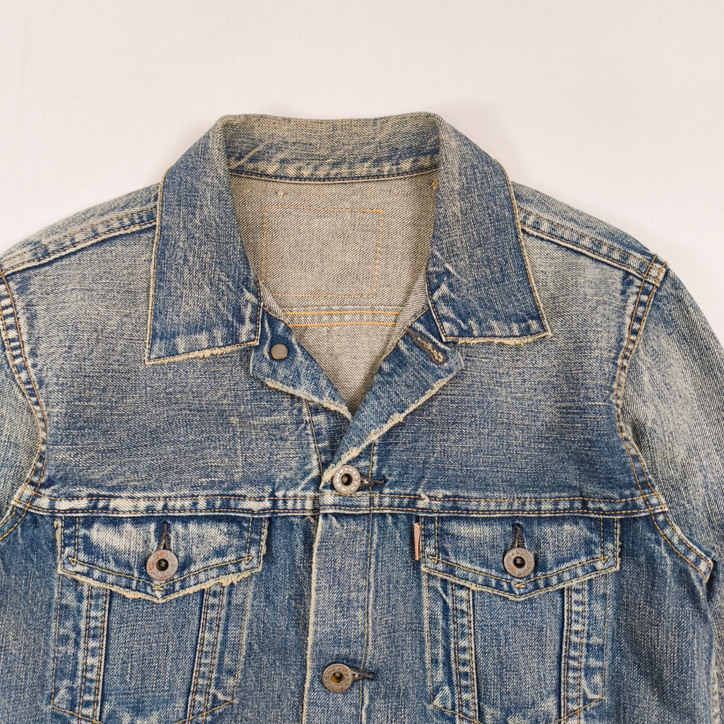 STAMMBAUM × L'APPARTEMENT / 別注 ヴィンテージ加工デニムジャケット SIZE:M