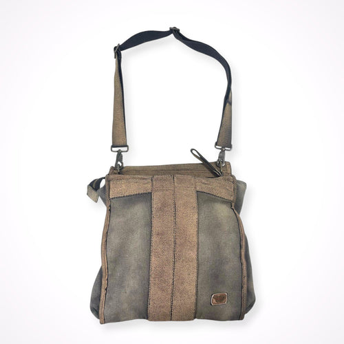 DIESEL / ヴィンテージキャンバスショルダーバッグ ブラック