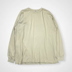 AURALEE オーラリー / LUSTER PLAITING L/S TEE 参考定価：13,000+tax SIZE:3
