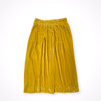 DRIES VAN NOTEN / シルクMIXベロアギャザースカート タグ付 参考定価：80,000程度 SIZE:34