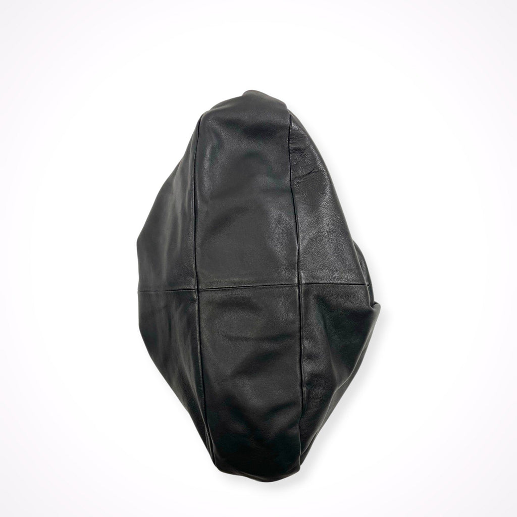 EMPORIO ARMANI / レザーボールハンドバッグ 参考定価：120,000程度