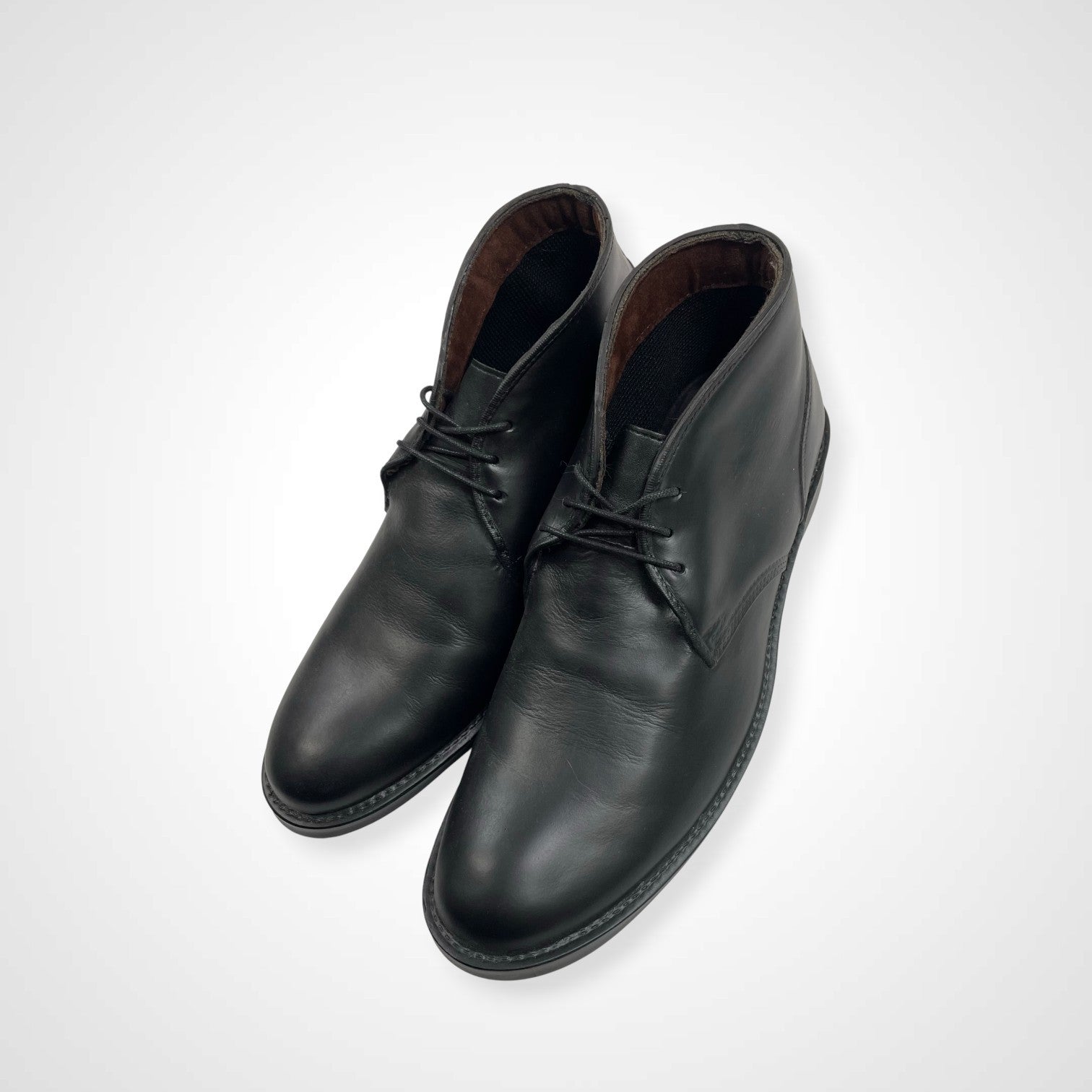 RAINFUBS レインファブス / チャッカブーツ ブラック 参考定価：13,000程度 SIZE：L(27cm程度)