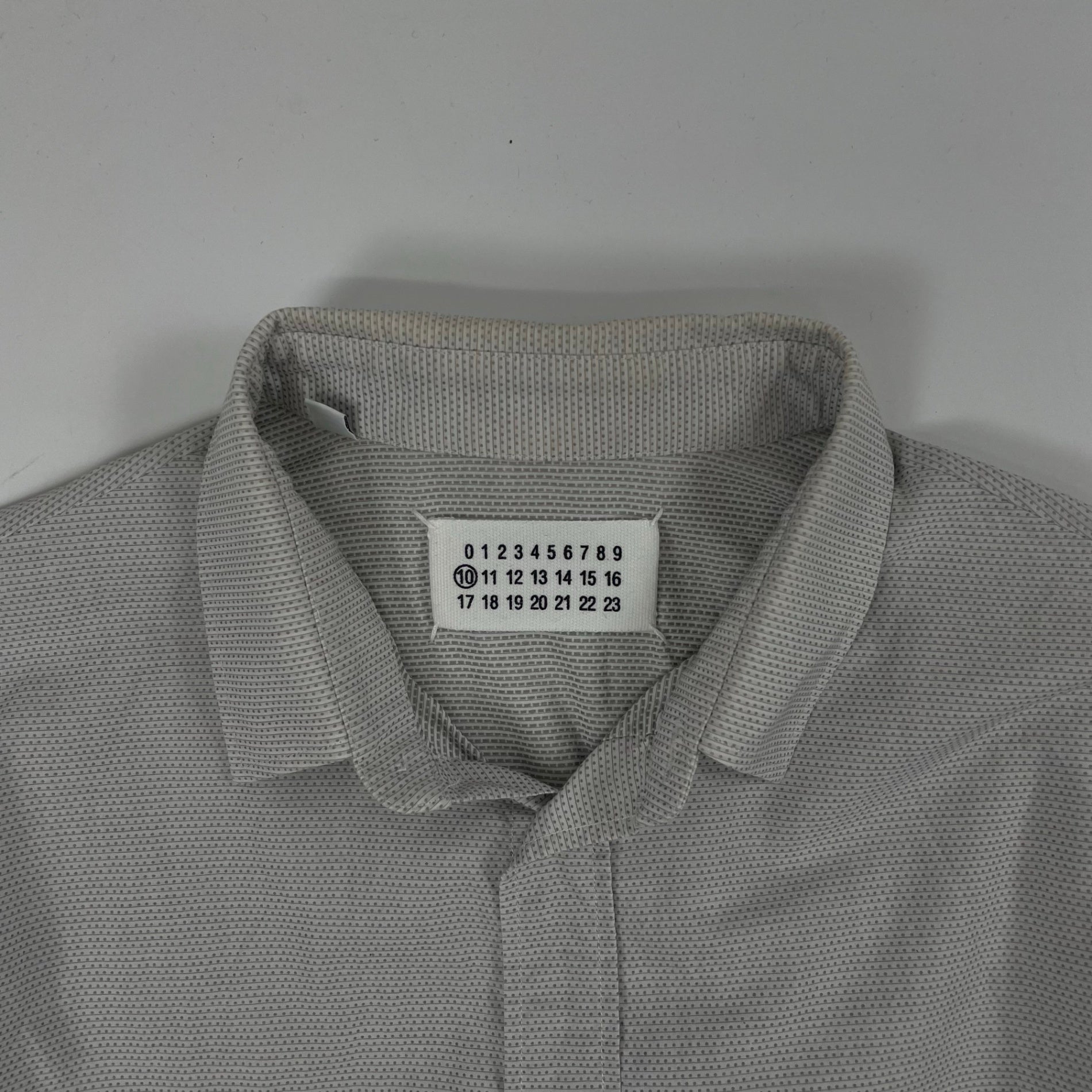 Maison Martin Margiela / アーカイブ スリムフィットシャツ ここのえタグ SIZE：44