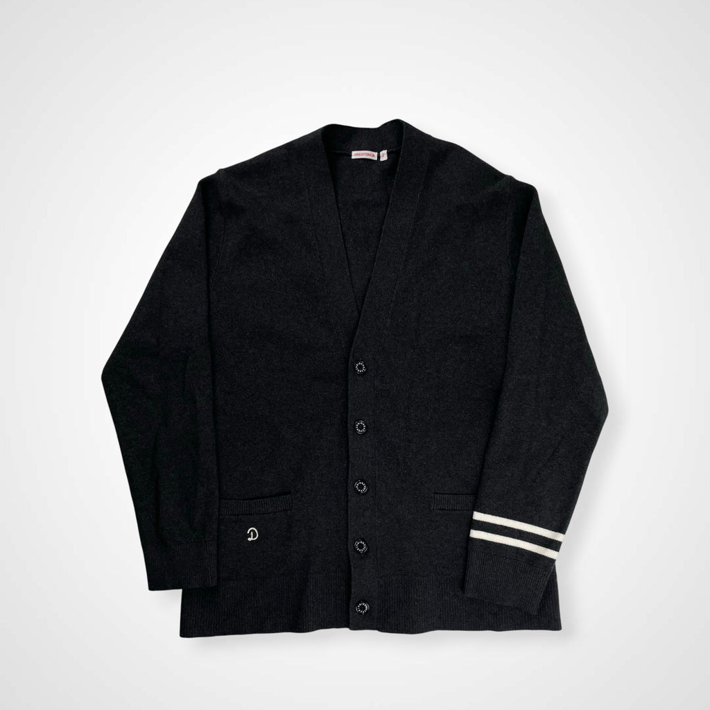DRESSTERIOR ドレステリア / コットンカシミヤ スムースカーディガン グレー Safari12月号掲載 参考定価：17,000+tax SIZE:S
