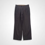 LANVIN PARIS ランバン パリ / ヴィンテージ2タックスラックス ウール100％ SIZE:W81cm