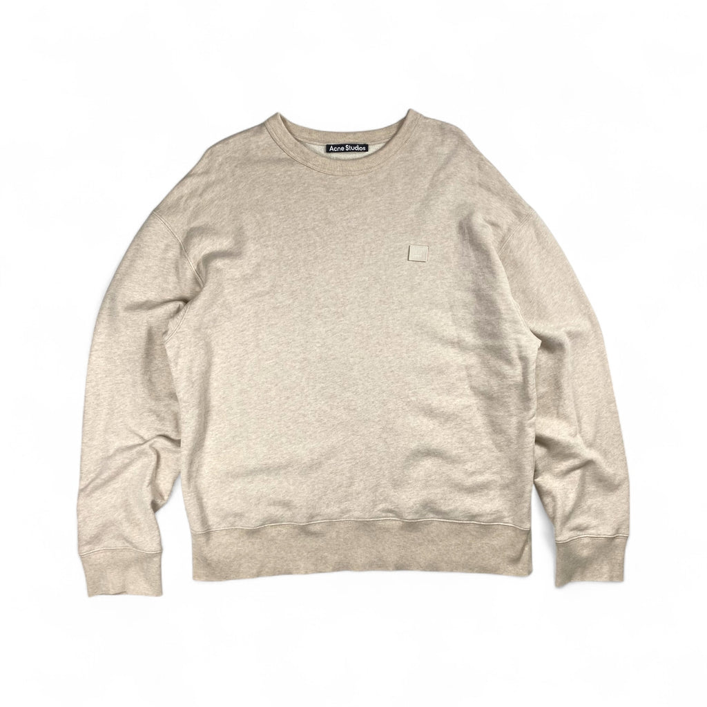 Acne Studios アクネストゥディオズ / ビッグシルエット ワンポイントスウェット フェイスパッチ SIZE:S（L程度）