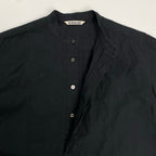 AURALEE オーラリー / WASHED FINX TWILL HALF SLEEVED P/O SHIRTS プルオーバーシャツ ユニセックス SIZE：0