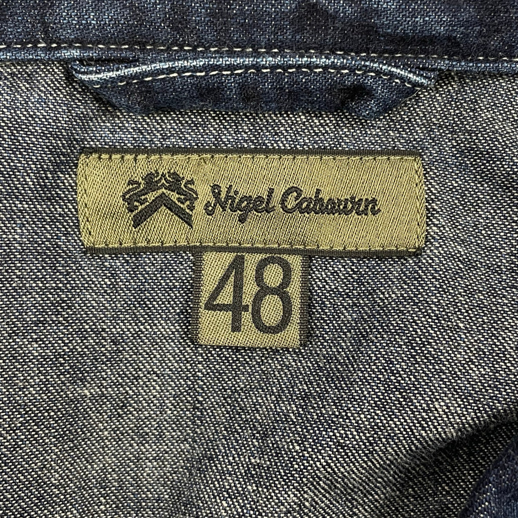 Nigel Cabourn / UTILITY SHIRT TYPE2 10oz DENIM 参考定価：36,000+tax SIZE:48