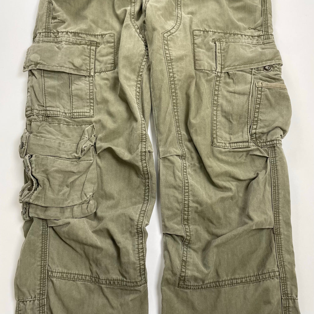 Polo by Ralph Lauren ポロ バイ ラルフローレン / ヘリンボーン パラシュートパンツ タクティカル Y2K SIZE:W30 L30