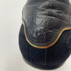 LOUIS VUITTON ルイ・ヴィトン / 筆記体ロゴ スウェードレザースニーカー 参考定価：160,000程度 SIZE:6 1/2