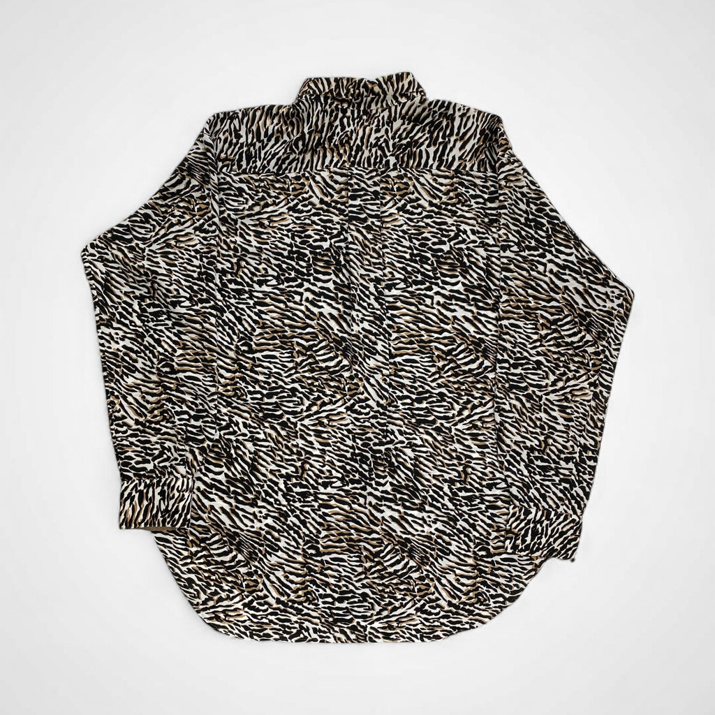 6(ROKU) BEAUTY＆YOUTH ロク ビューティー アンド ユース / ZEBRA PRINT SHIRT 参考定価：17,500+tax SIZE：38