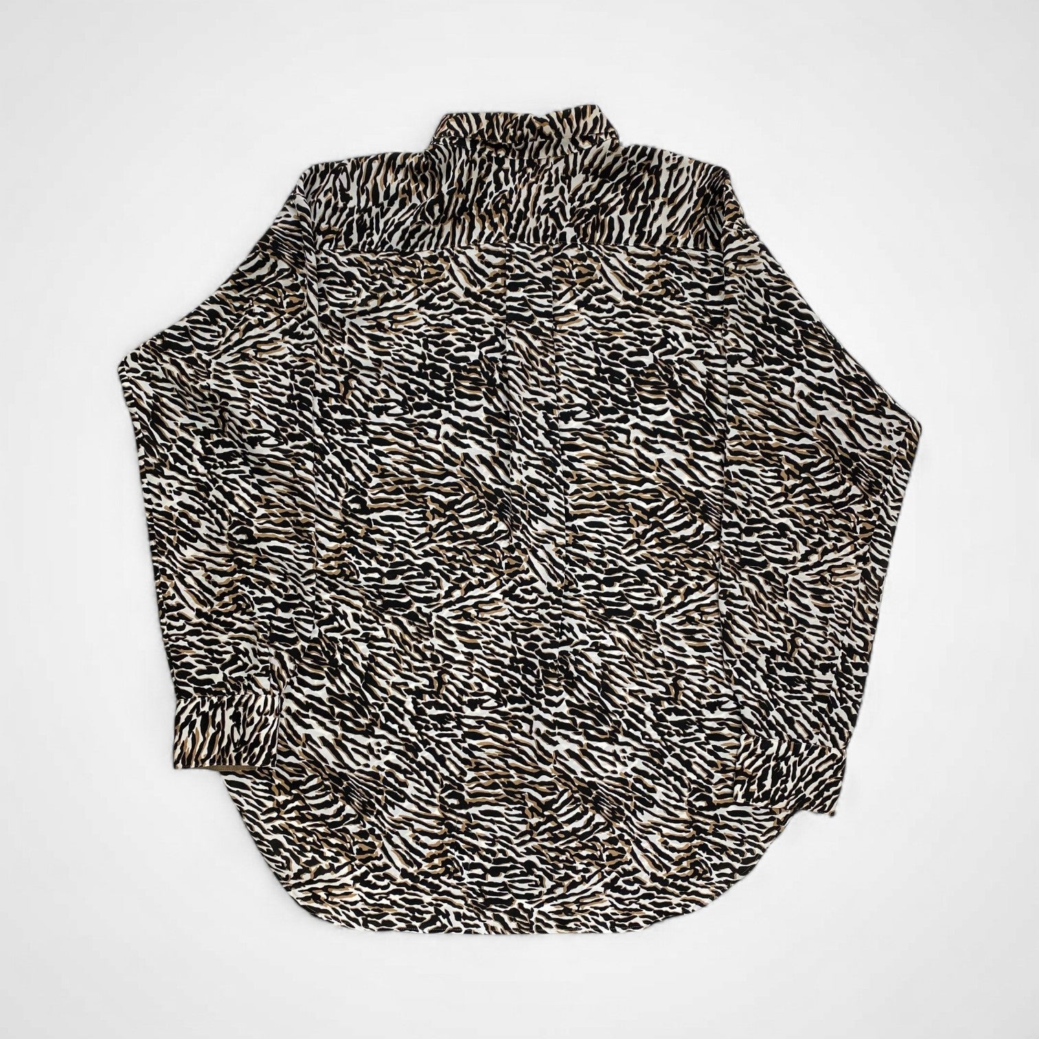 6(ROKU) BEAUTY＆YOUTH ロク ビューティー アンド ユース / ZEBRA PRINT SHIRT 参考定価：17,500+tax SIZE：38