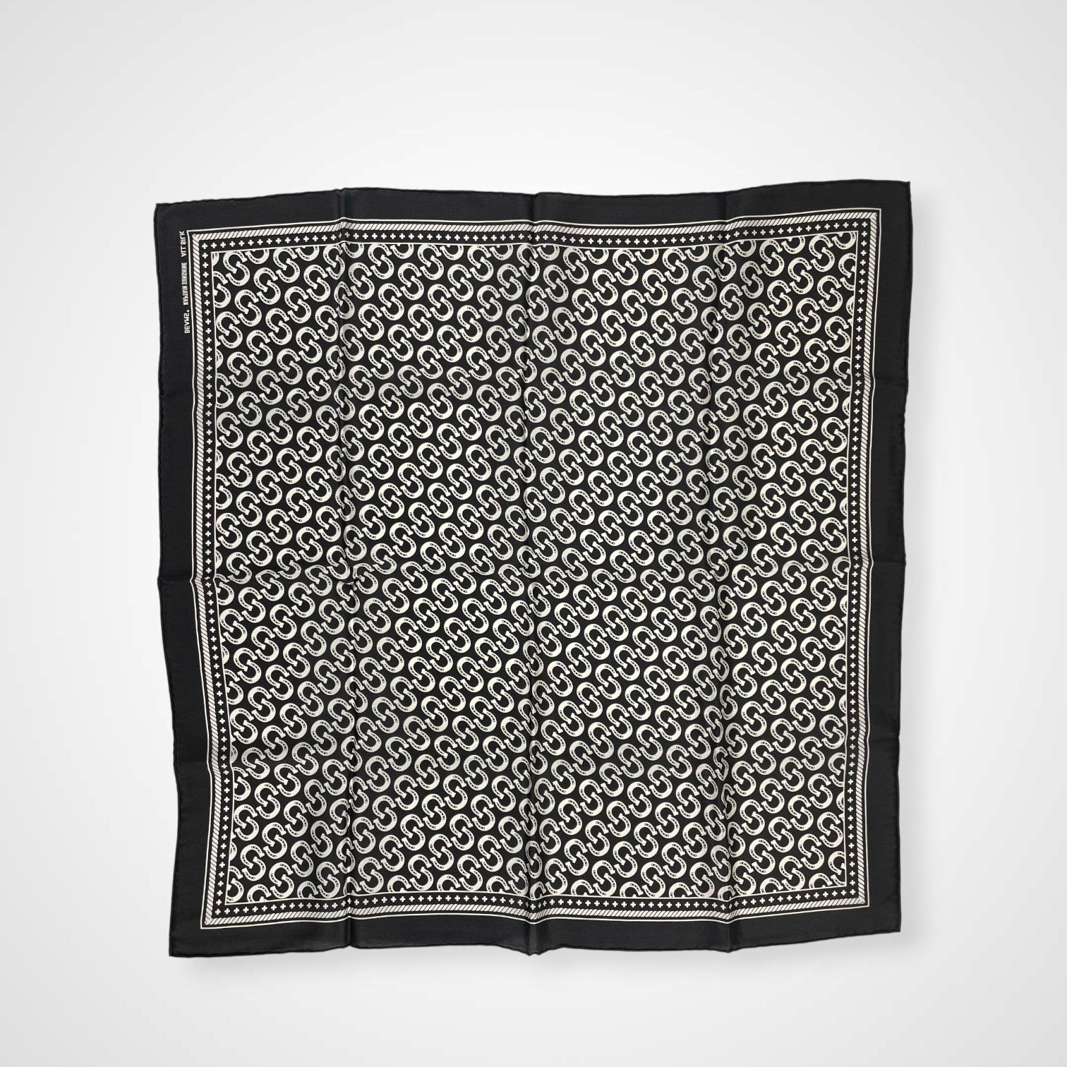 KAPTAIN SUNSHINE × BEAMS PLUS キャプテンサンシャイン ビームスプラス / Cowboy Silk Scarf タグ付 参考定価：18,000+tax