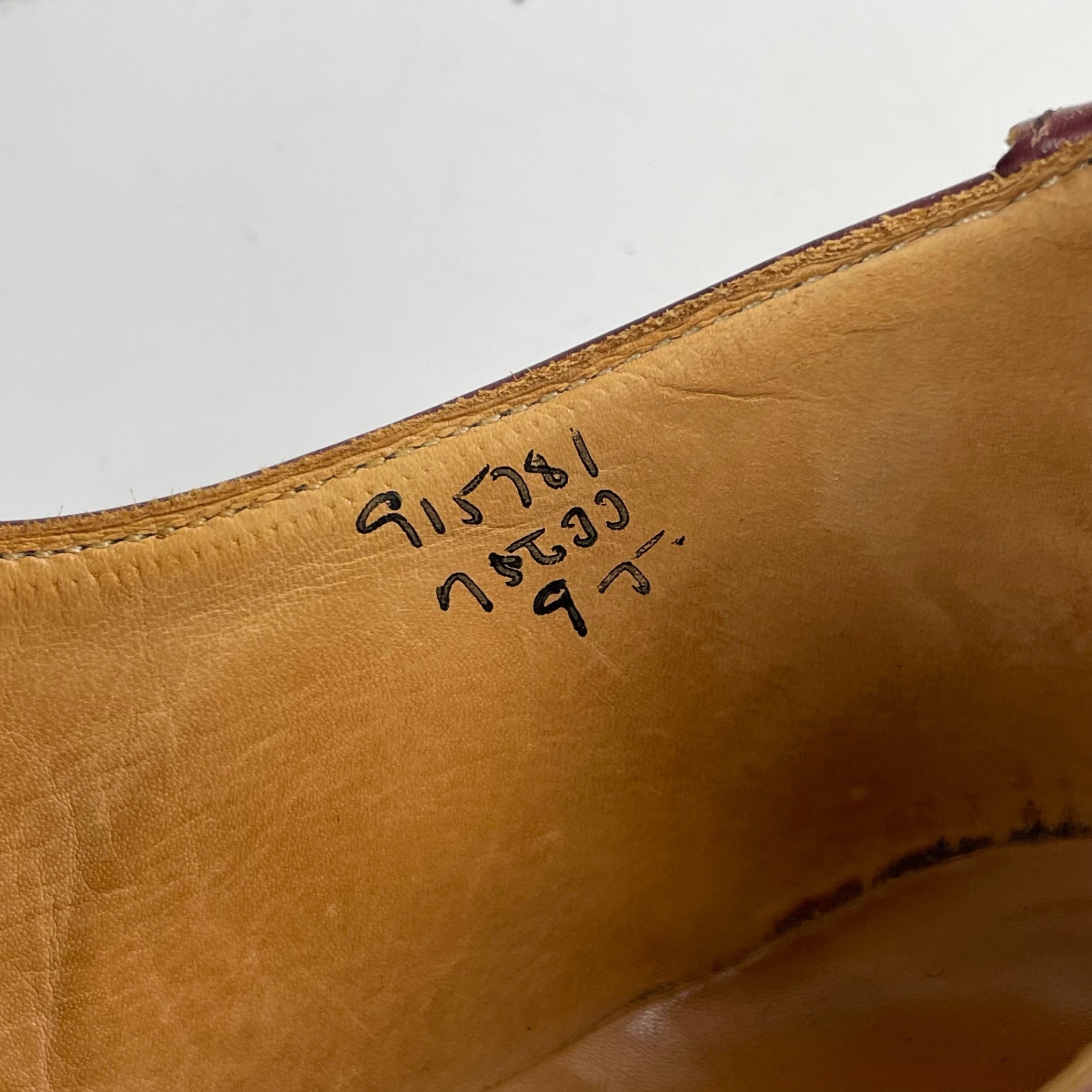 Tricker's トリッカーズ / BOURTON COUNTRY BOOTS 2トーンウイングチップ キャンバス×レザー SIZE：9(27.5cm程度)