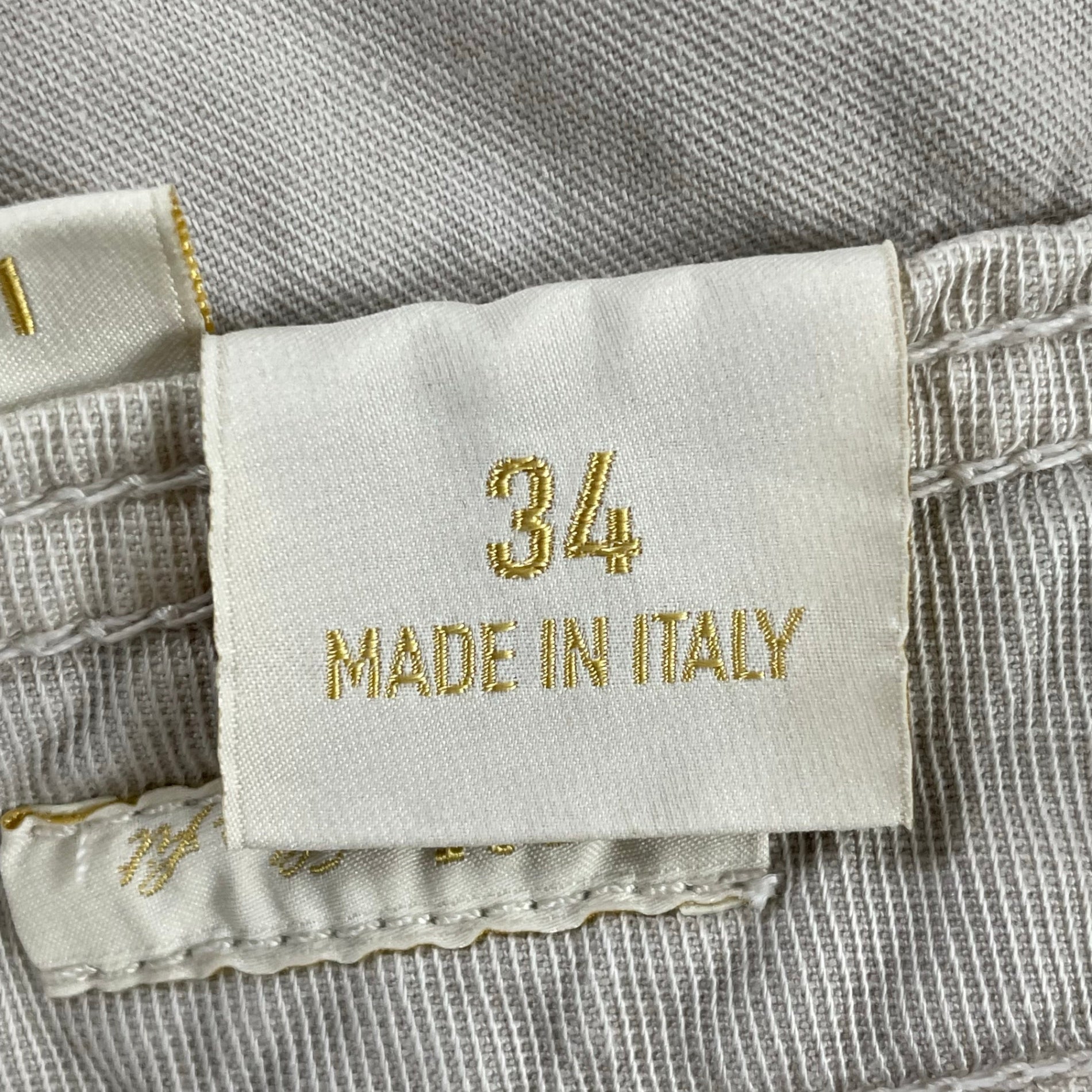 BRIGLIA 1949 / RIBOT-C コットンリネンMIXパンツ SIZE:W90