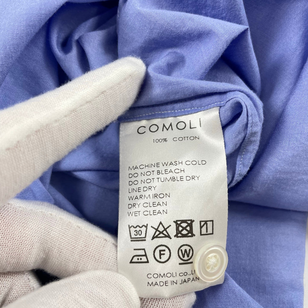 COMOLI / コットンレギュラーカラーシャツ SIZE:42