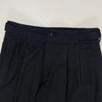 YOKE / 2TUCK WIDE GURKHA TROUSERS 参考定価：34,000+tax SIZE:3