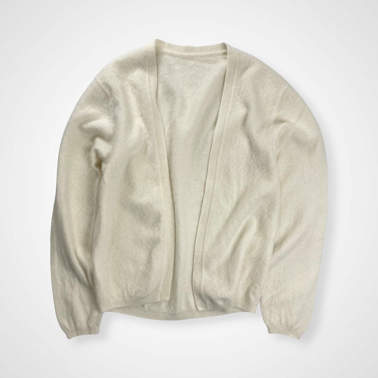ARROW57 / 田中さんのセーター C.CAR カシミヤカーディガン オフホワイト SIZE:S