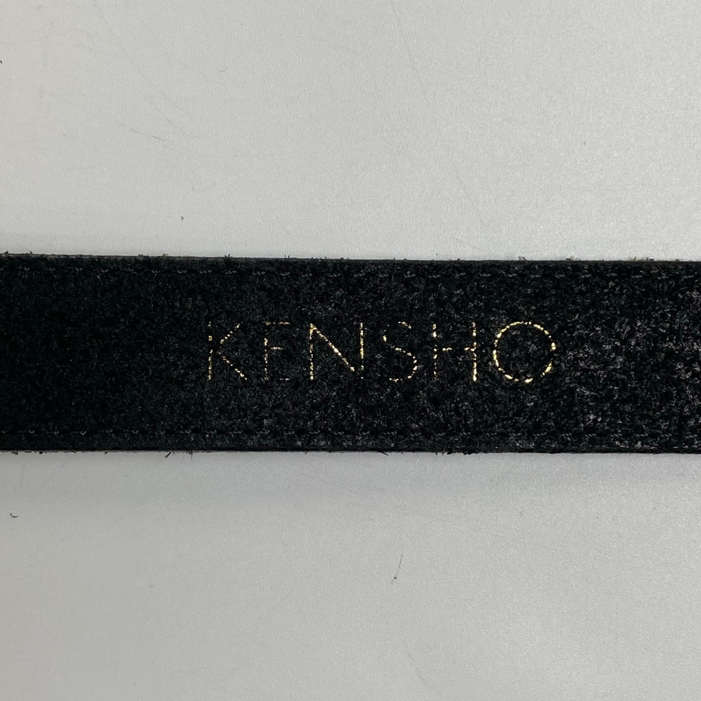 KENSHO ケンショウ / バレットデザイン レザーベルト 彫金 全長101cm