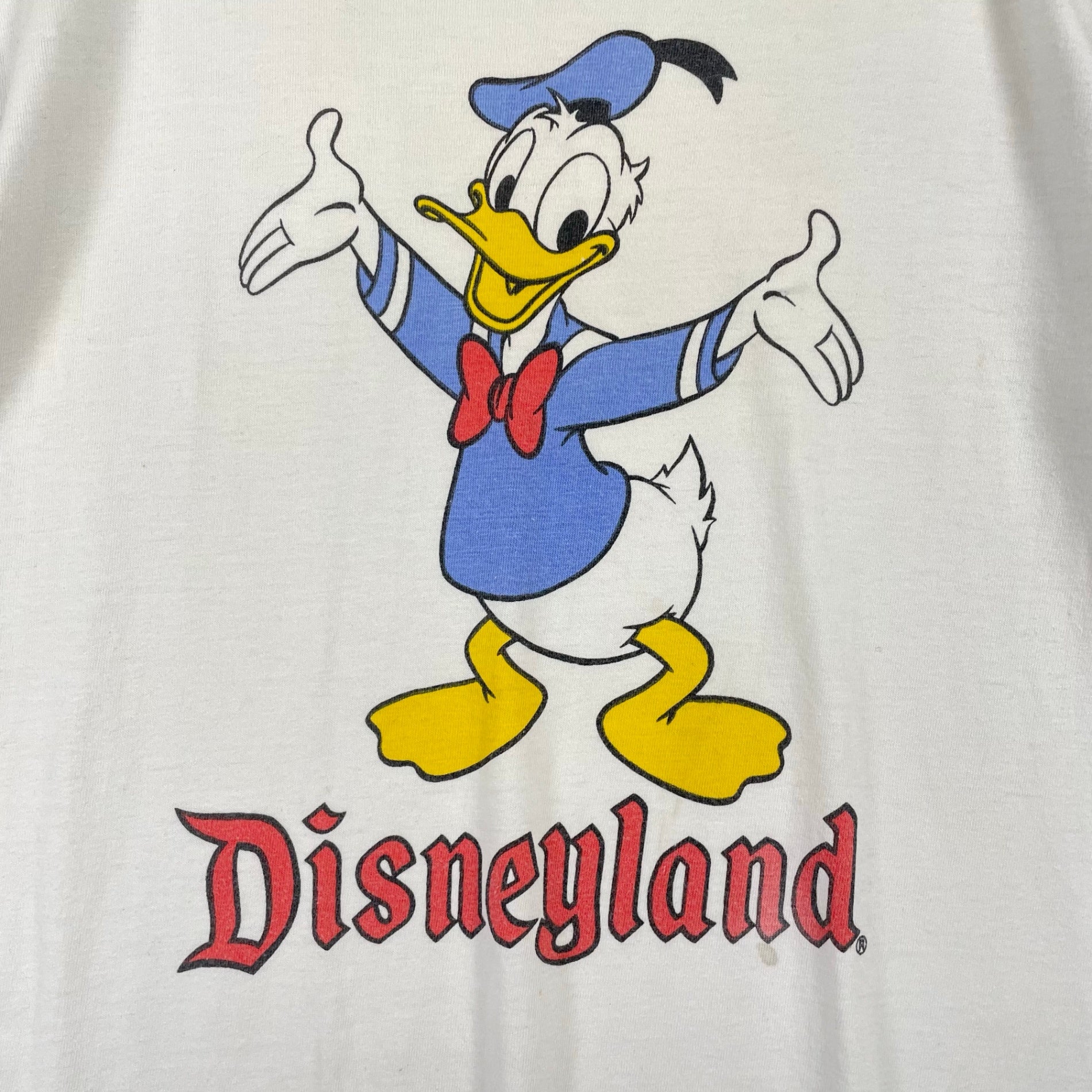 VINTAGE / 80s USA製 ヴィンテージドナルドTEE SIZE：M
