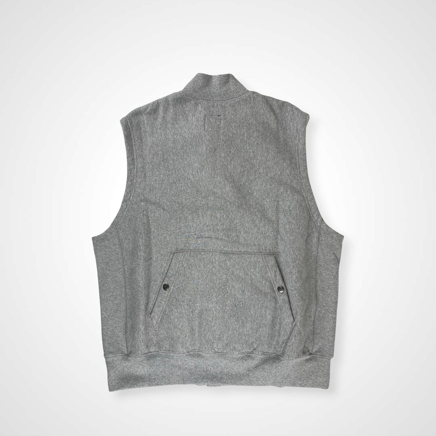 ENGINEERED GARMENTS × BEAMS PLUS エンジニアドガーメンツ ビームスプラス / SWEAT VEST スウェットベスト タグ付 グレー 参考定価：37,000+tax SIZE:M
