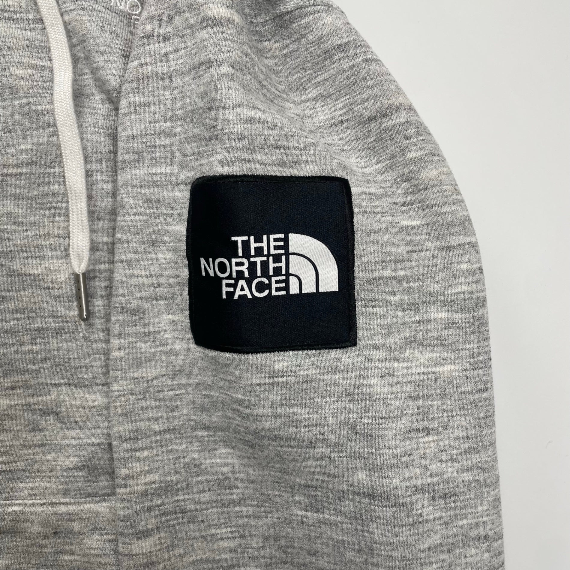 THE NORTH FACE ザ ノースフェイス / SQUARE LOGO FULLZIP ジップアップ パーカー ロゴ 参考定価：13,000+tax SIZE:S