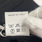 PAULE KA ポール カ / リブニットタイトカーディガン メリノウール ブラック 参考定価：50,000程度 SIZE:S