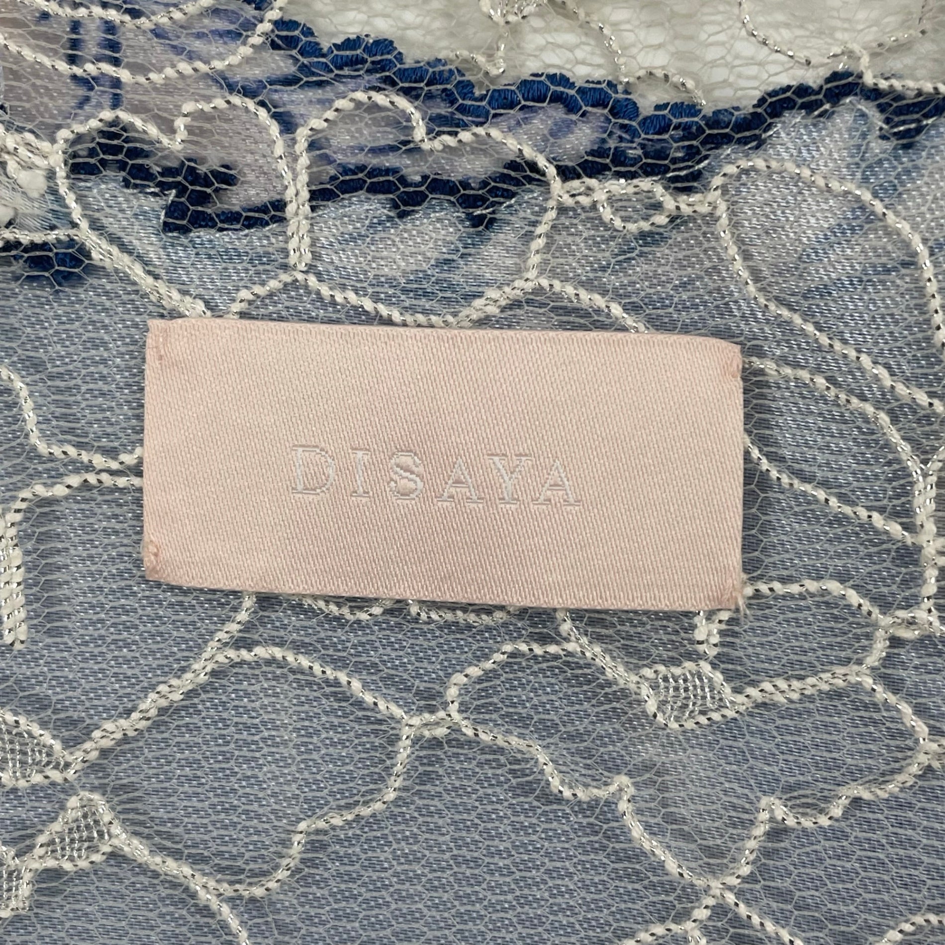 DISAYA ディサヤ / レース＆マーブルワンピース 参考定価：55,000程度 SIZE:US4