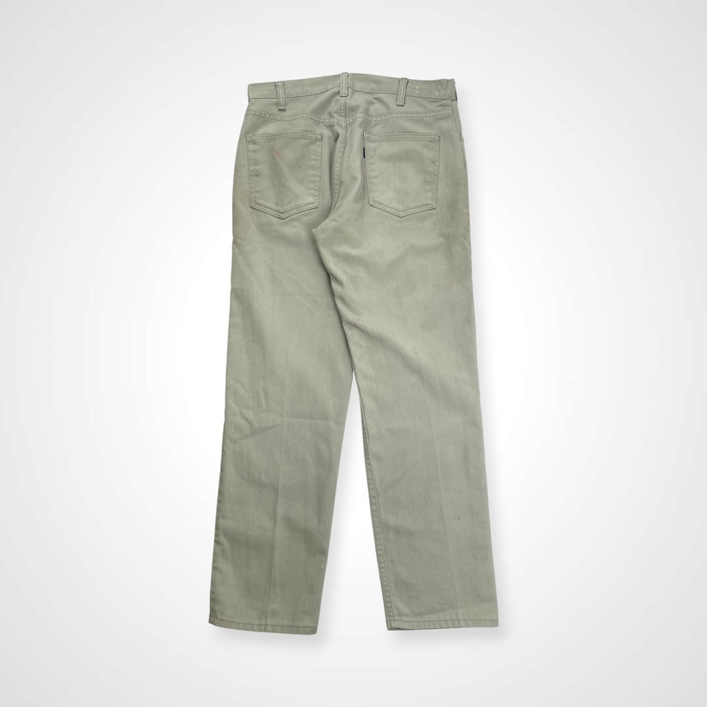 Levi's リーバイス / 黒タブBIG E スタプレスラックス 42TALON SIZE:W83cm