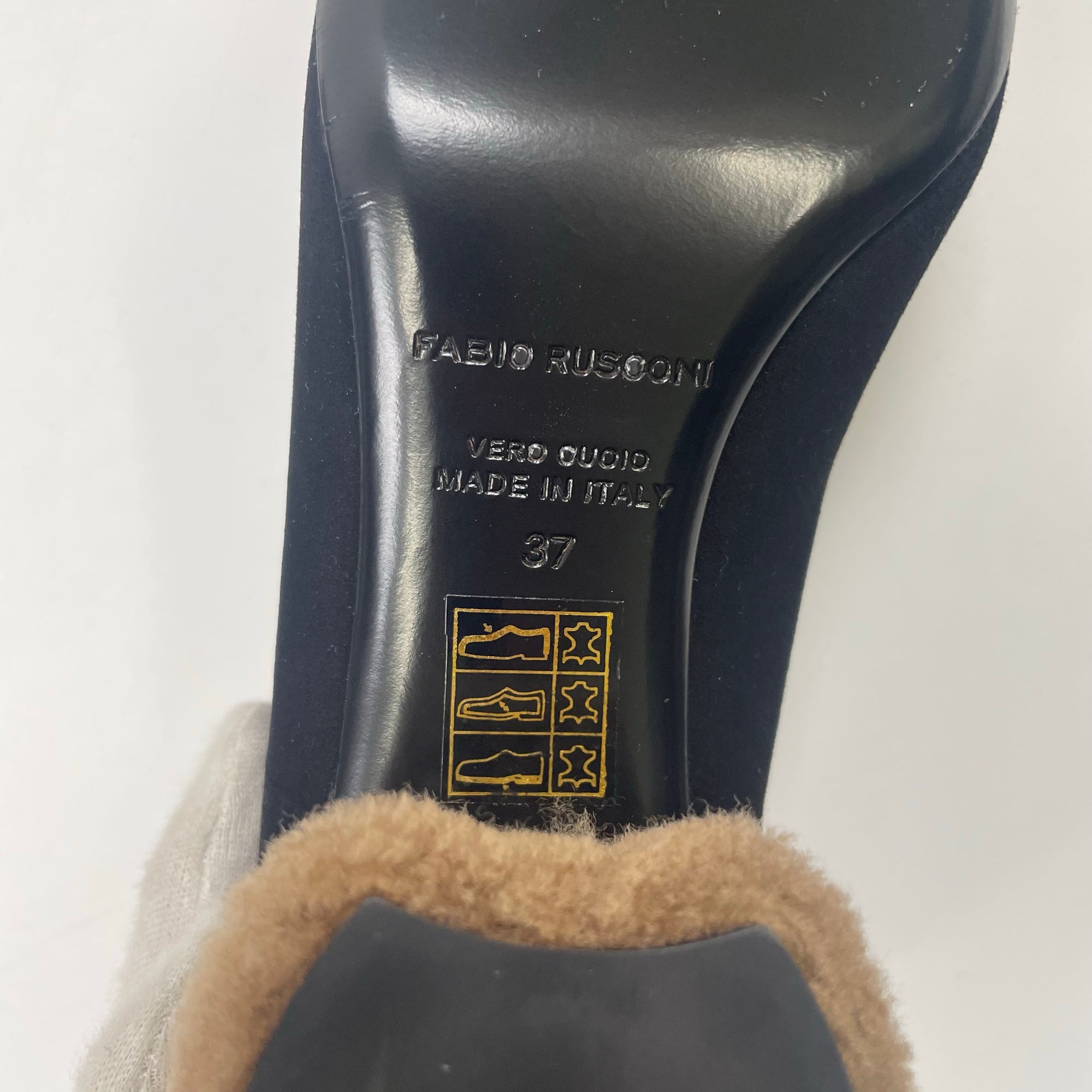 FABIO RUSCONI / ボアパンプス PATTY253 未使用品 参考定価：27,000+tax SIZE：37