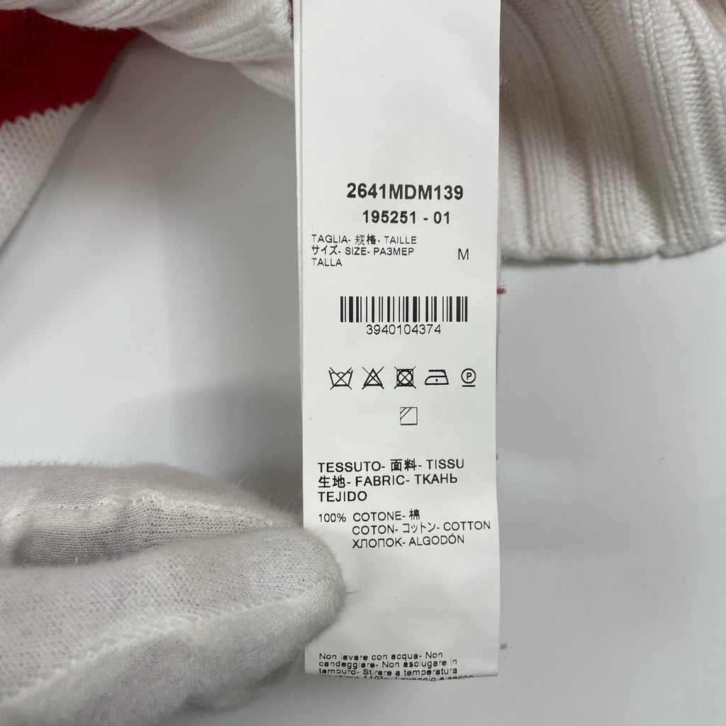 MSGM エムエスジーエム / 11周年記念 スターロゴニット 参考定価：40,000程度 SIZE:M