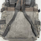 DOLCE＆GABBANA ドルチェ＆ガッバーナ / レザー切替キャンバスバックパック ギャランティーカード付