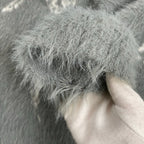 NUTEMPEROR ヌートエンペラー ナットエンペラー / Vegetable Project モヘアニット グレー SIZE：2