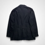 J.PRESS ジェイプレス / スウェードタッチ段返り3Bジャケット  ブラック SIZE：L