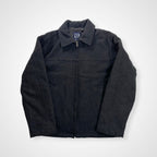 GAP / 00s メルトン スポーツジャケット ブラック SIZE：XS(M程度)