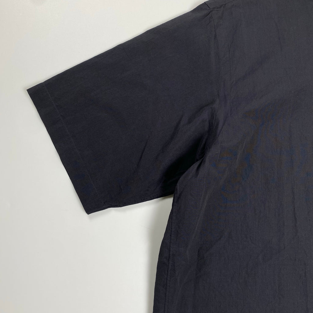 COMOLI コモリ / コモリショートスリーブシャツ ブラック 美品 R01-02008 SIZE:1