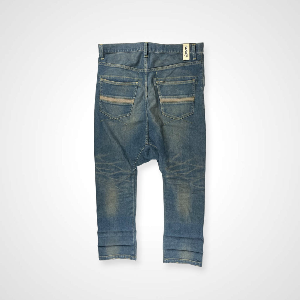 ISAMU KATAYAMA BACKLASH x ROYAL FLASH イサムカタヤマ バックラッシュ ロイヤルフラッシュ / SARROUEL SKINNY DENIM サルエルスキニーデニム 参考定価：38,000+tax SIZE:M