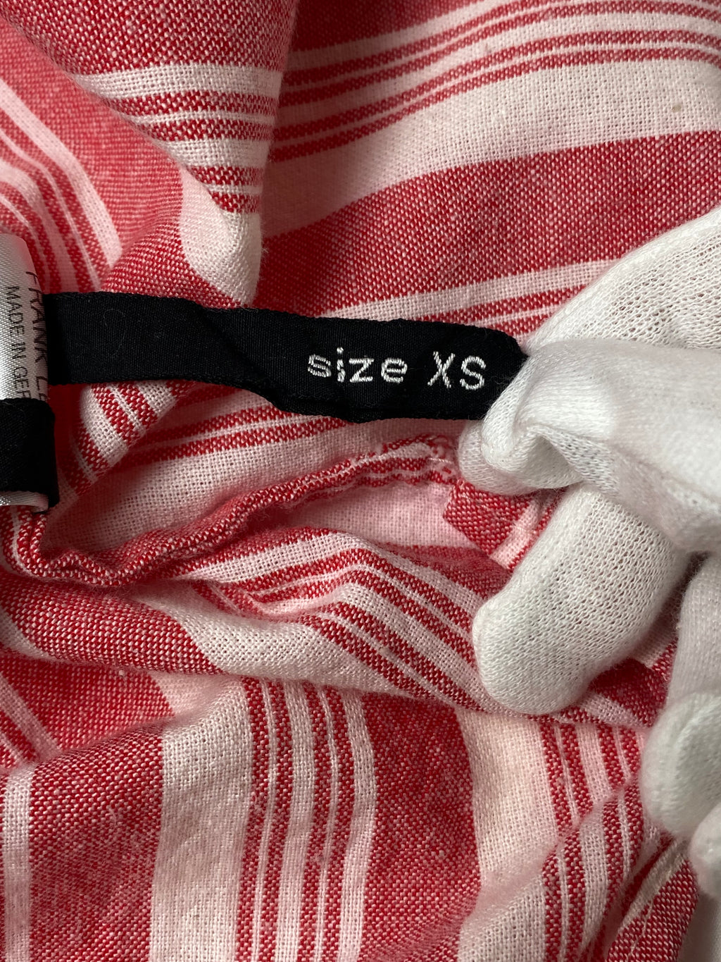 FRANK LEDER フランクリーダー コットン ストライプ シャツ