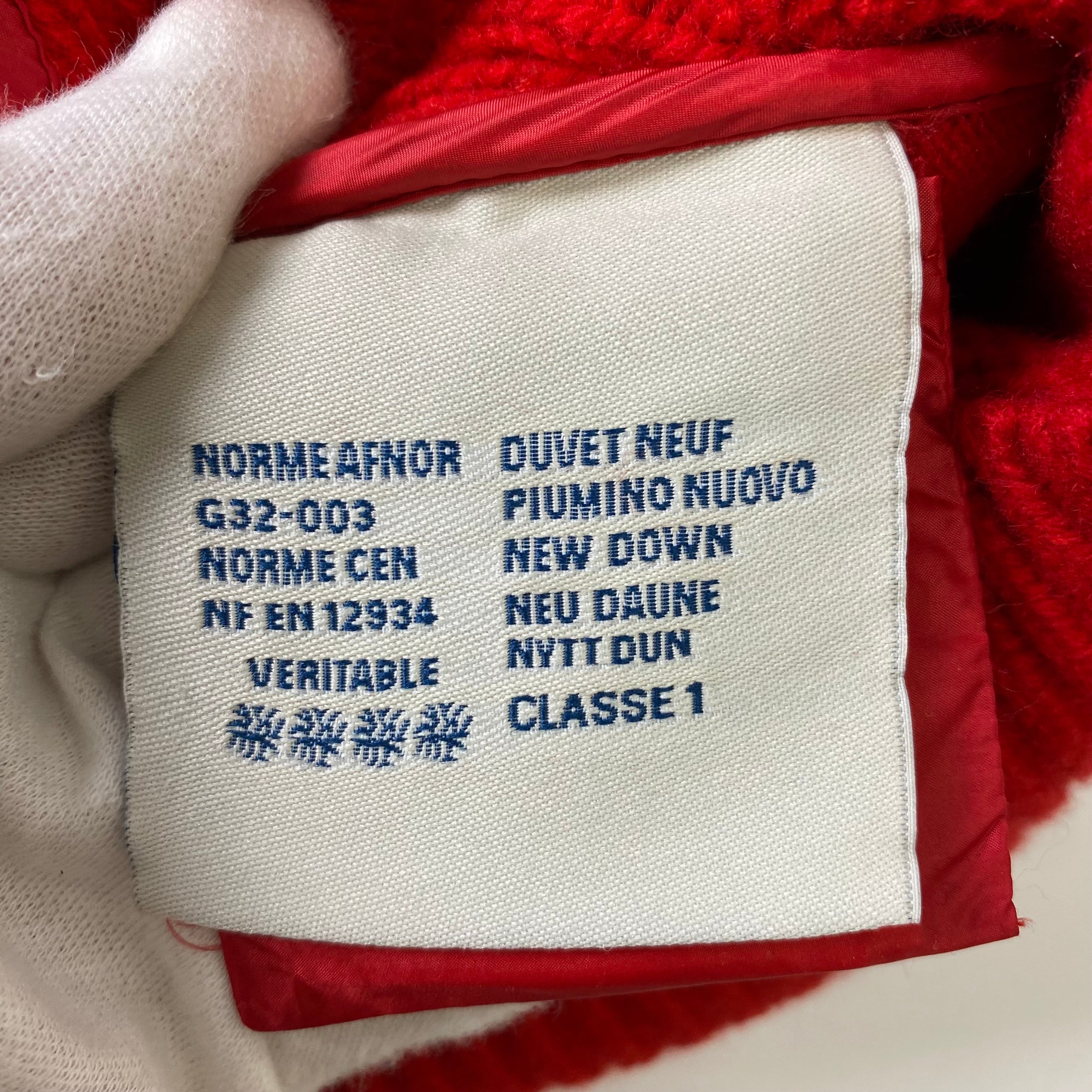 【未使用•国内代理店付】MONCLER モンクレール 中国 正月 記念exclusive ダウンジャケット シルク カシミヤ