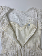 GUNNE SAX ガニーサックス オールレースホワイトドレス ワンピース 80s