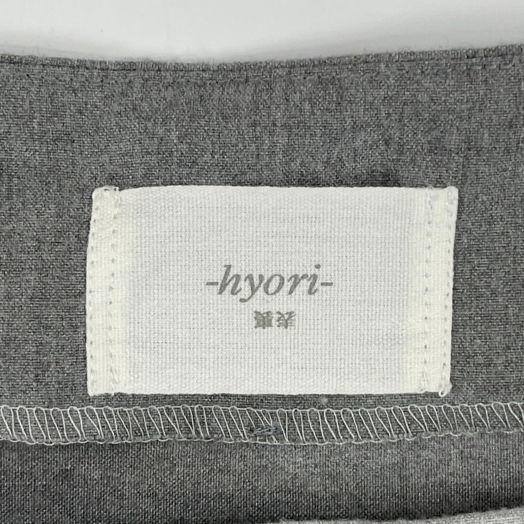 -hyori- 表裏 / カフスデザインプルオーバー SIZE:FREE
