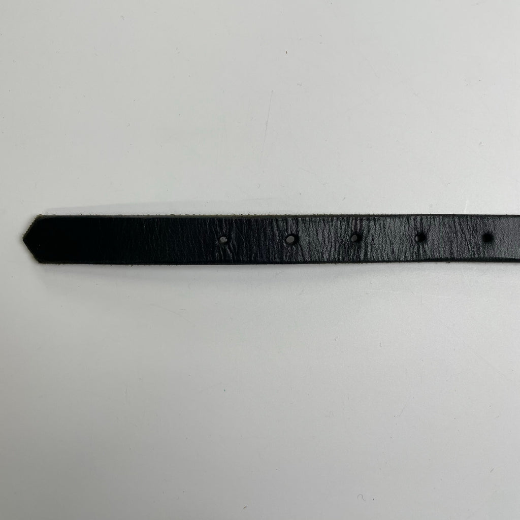 MAISON EUREKA メゾン エウレカ / OILED LEATHER CHOKER レザーチョーカー ブラック